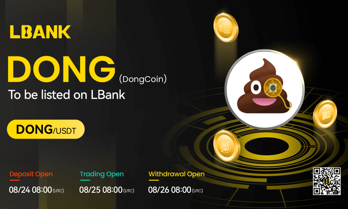 
                        LBank Exchange Will List DongCoin (DONG) on August 25, 2023
                    