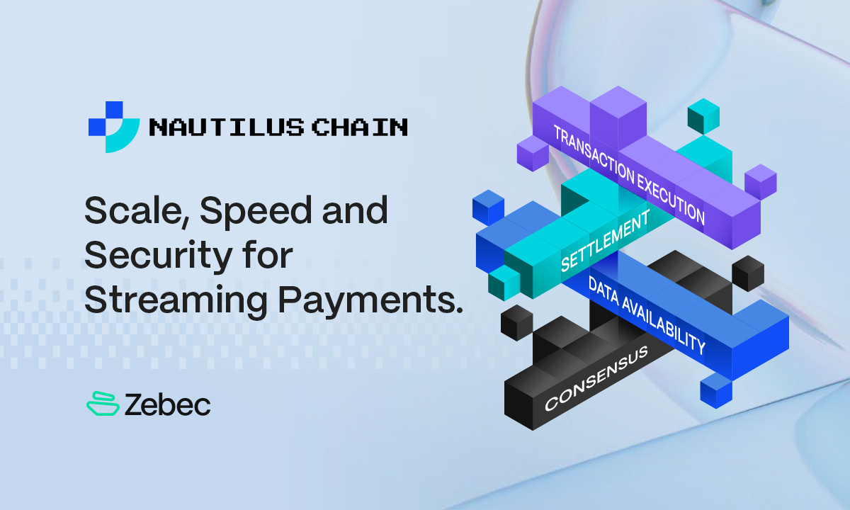 
                        Beyond Instant Payments: Zebec Launches Modular L3 Nautilus for Scalable Payment Streaming
                    