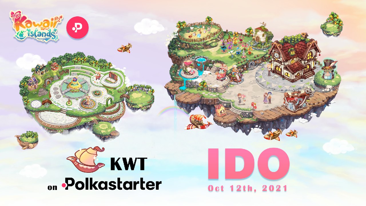 DeFi focused Anime Metaverse, Kawaii Islands, to Launch IDO via Polkastarter, Starting Oct 12, 2021