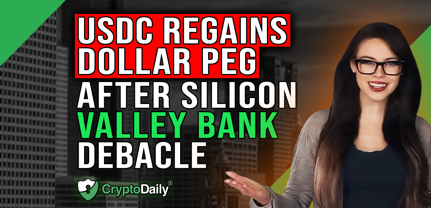 USDC Stablecoin Regains Dollar Peg, Crypto Daily TV 14/3/2023