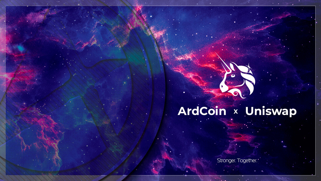 ArdCoin (ARDX) is now available on UniSwap