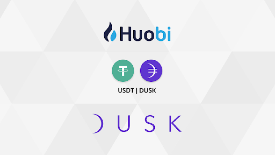 Dusk Network (DUSK) Gets Listed on Huobi