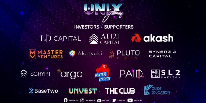 UniX Gaming Fundraise Has Officially Reached $30 Million