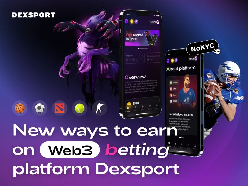 First Web3 betting platform Dexsport launches cross-chain swaps and turbo games support