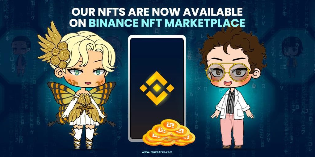 Mavatrix gets listed on Binance NFT
