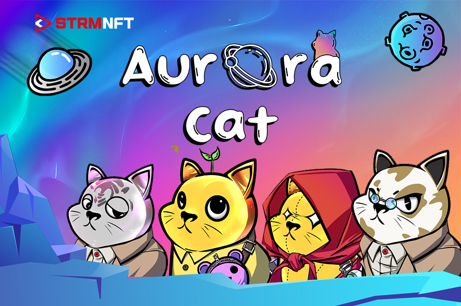 10,000 Aurora Cats To be Airdropped to STRMNFT, Lady Apes Users