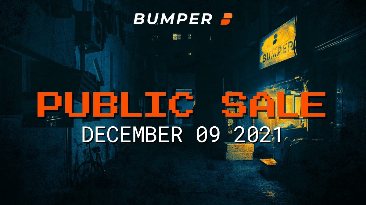 BUMP Token Sale Announced for December 09, Registration Open Now