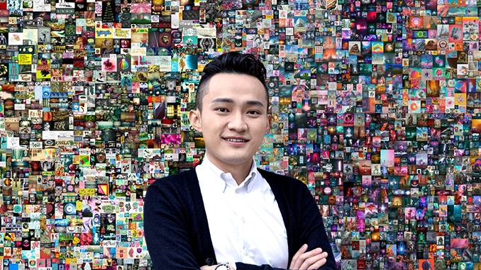 TRON Founder Justin Sun Wins Golden Whale Pass NFT - Crypto Daily™