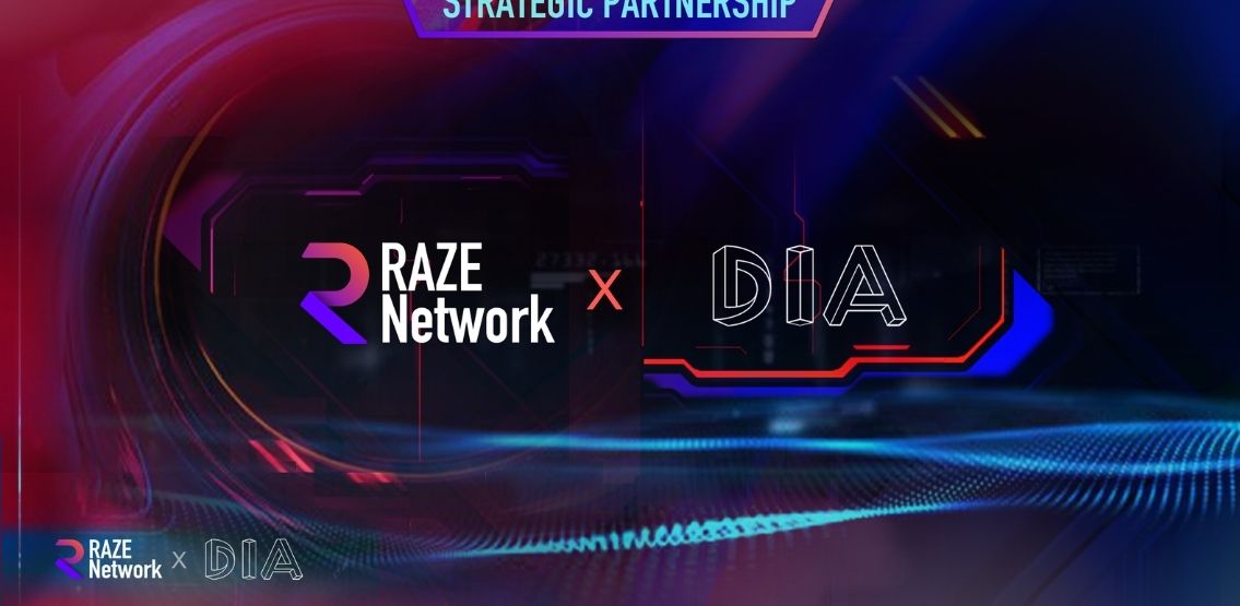 Raze Network To Anonymize Crypto Assets And Commodities Through DIA Partnership