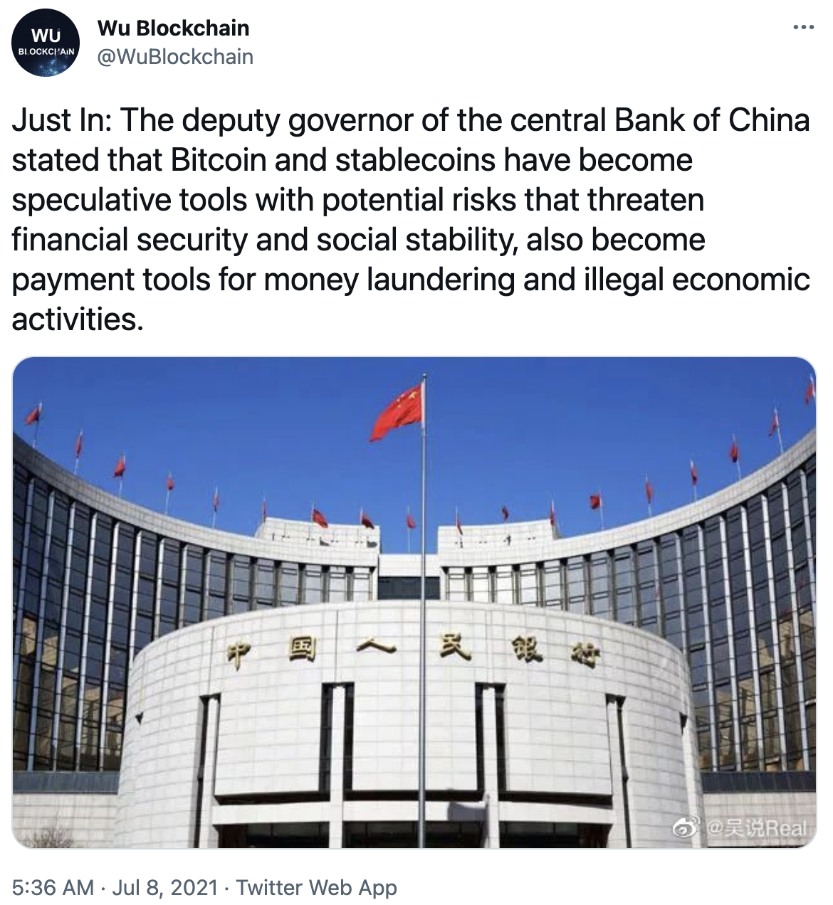 bitcoin minaccia banca centrale)