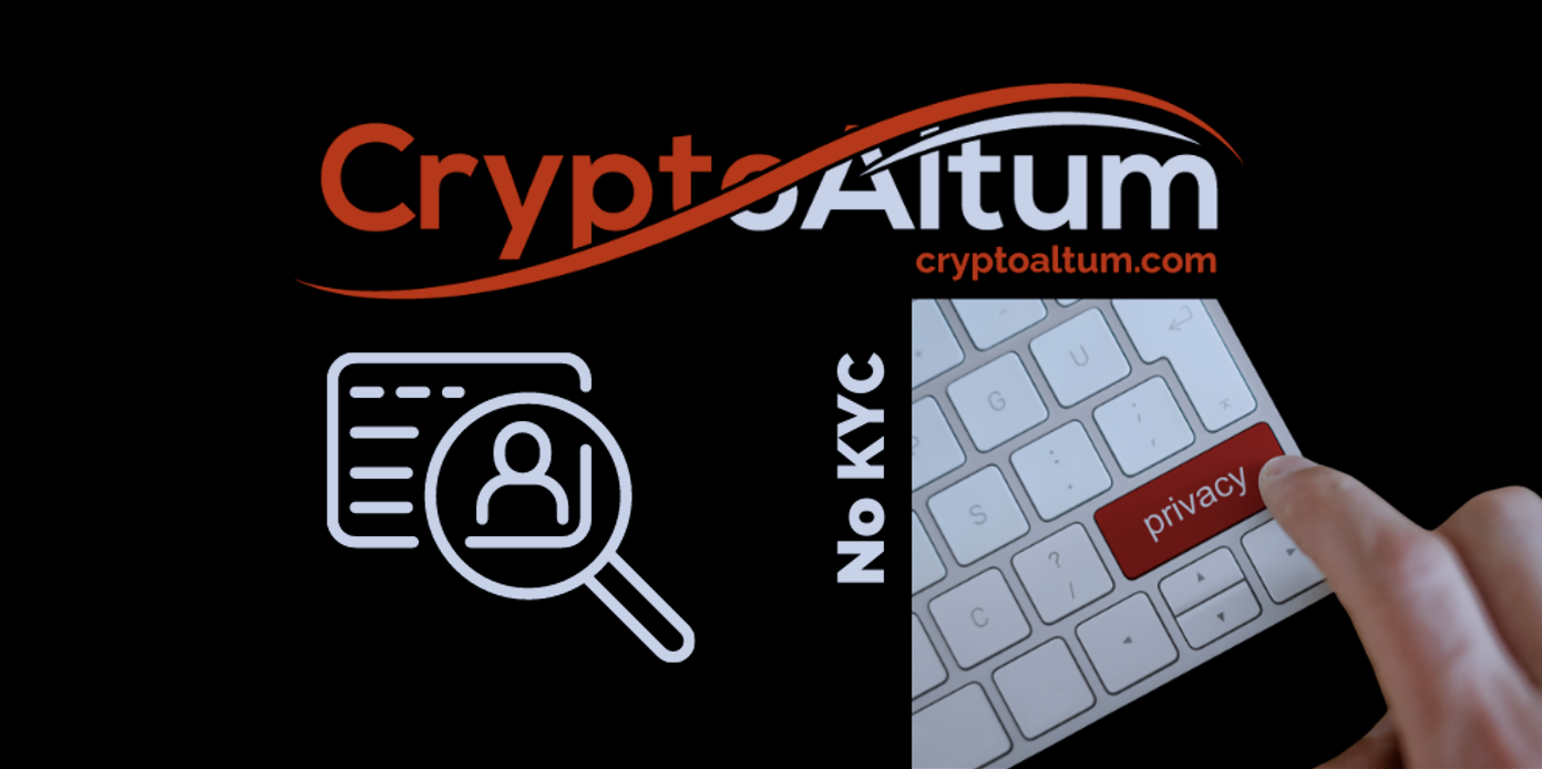 CryptoAltum: Trade instantly with no KYC requirements