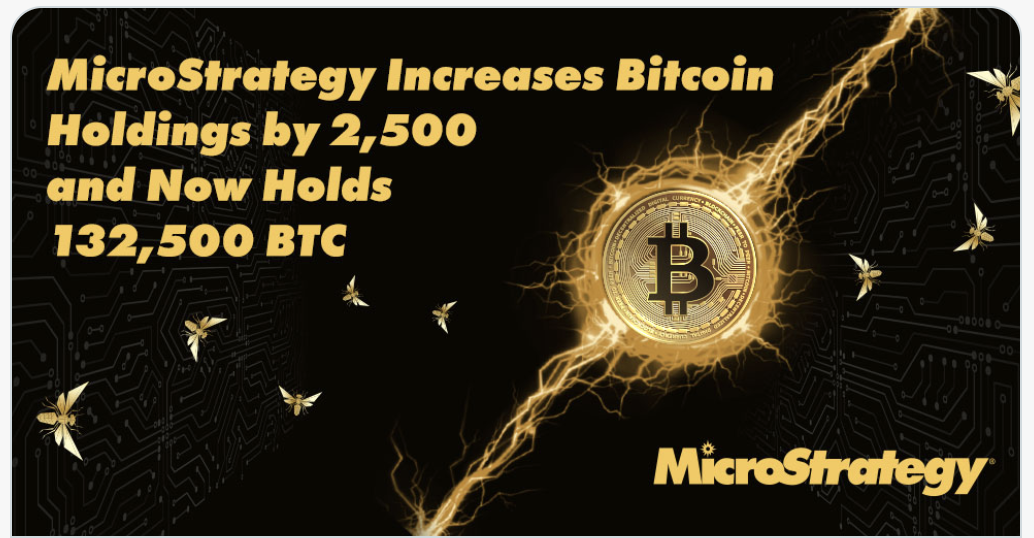 MicroStrategy sells its first bitcoin after buying more