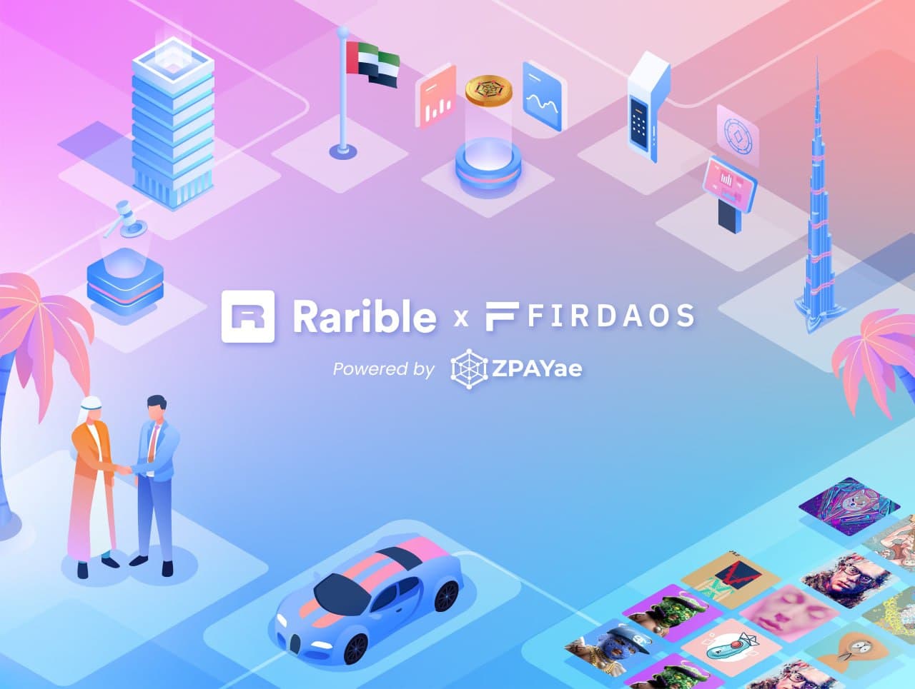 Firdaos Announces Their Native Token $FDO is Accepted on one of the Largest NFT Marketplaces, Rarible 