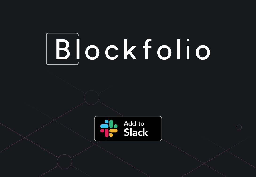 Blockfolio Announce Their Latest Development, The Blockfolio Slack App