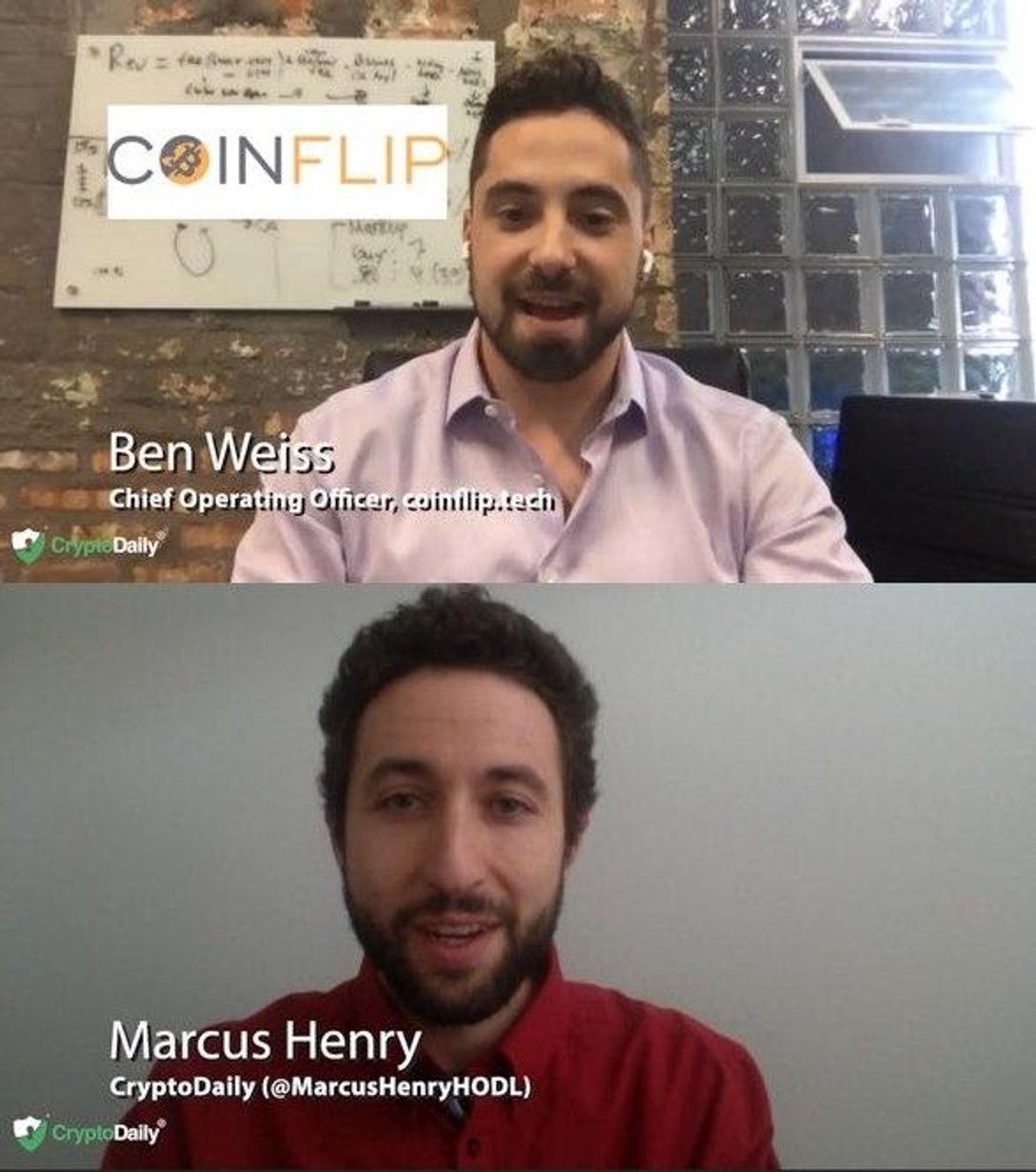 Marcus Henry Interviews CoinFlip COO Ben Weiss On Politics In The Workplace, The 2020 US Election, Crypto ATM Machines And More...
