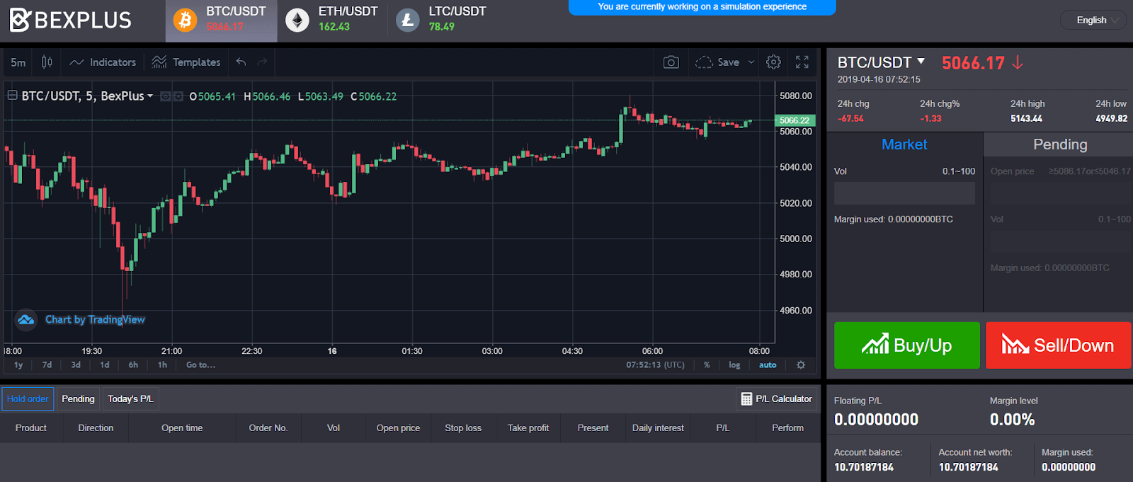 margin btc