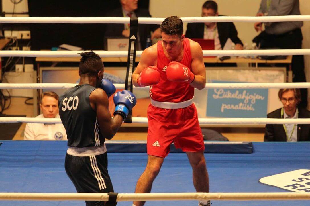 Dragon Ambassador George Crotty in English Boxing National Finals ...